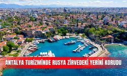 Antalya turizminde Rusya zirvedeki yerini korudu