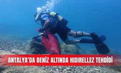 Antalya’da deniz altında Hıdırellez tehdidi