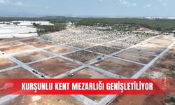 Kurşunlu Kent Mezarlığı genişletiliyor