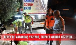 Kepez’de vatandaş yazıyor, ekipler anında çözüyor