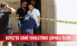 Kepez’de cami tuvaletinde şüpheli ölüm
