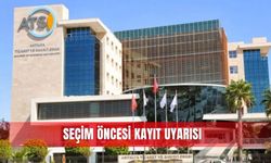 Seçim öncesi kayıt uyarısı