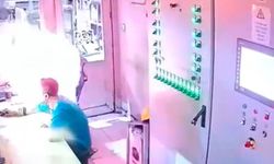 Demir çelik fabrikasındaki patlama anı kamerada