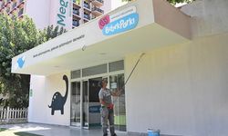 Konyaaltı Bebek Parkı'nda yenileme çalışması