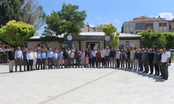 Korkuteli'de muhtarlarla toplantı