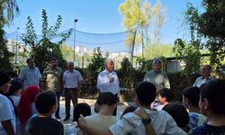 Müftü, Kur’an kursu öğrencileriyle buluştu