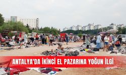 Antalya'da ikinci el pazarına yoğun ilgi