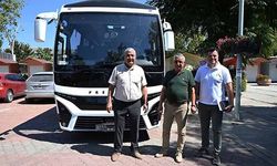 Kemer'de sporculara yeni otobüs
