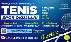 Tenis Spor Okulları’nda yeni dönem heyecanı