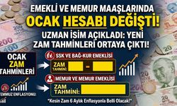 Emekli ve memur maaşlarında Ocak hesabı değişti! Uzman isim zam oranını açıkladı
