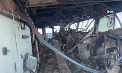 Dron saldırısına uğrayan gemide hasarın boyutu ortaya çıktı