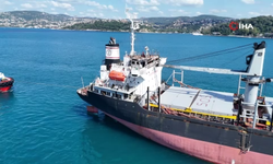 "M/V New Victory" gemisinin geçişi nedeniyle İstanbul Boğazı trafiğe kapatıldı