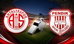 Antalyaspor-Pendikspor maçının hakemi belli oldu!