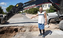 Konyaaltı'nda drenaj hattı patladı