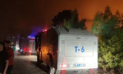 TOMA'lar yangın bölgesinde görevde