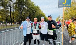 Moskova Maratonu'nda Türkiye'yi temsil etti