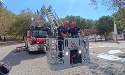 Manavgat İtfaiyesine 42 metre merdivenli ve çok maksatlı 2 yeni araç