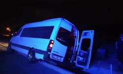 Tahliye kanalına düşen turist yaralandı
