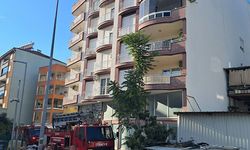 Serik'te balkon yangını söndürüldü