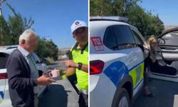 Ceza yememek için eşini bıraktı, polisten bulaşık cezası aldı