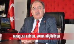 Maaşlar eriyor, sofra küçülüyor