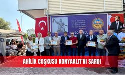 Ahilik coşkusu Konyaaltı’nı sardı