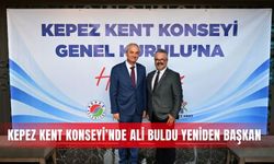 Kepez Kent Konseyi’nde Ali Buldu yeniden başkan