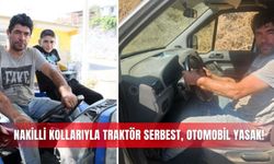 Nakilli kollarıyla traktör serbest, otomobil yasak!