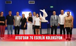 ATSO'dan 76 eserlik koleksiyon