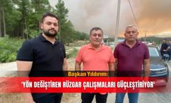 Başkan Yıldırım: 'Yön değiştiren rüzgar çalışmaları güçleştiriyor'