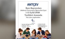 ANTÇEV’in burs başvuruları başlıyor