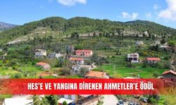 HES’e ve yangına direnen Ahmetler’e ödül