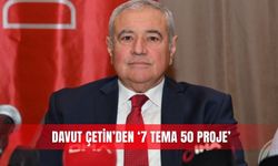 Davut Çetin’den ‘7 Tema 50 Proje’