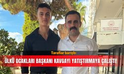 Taraflar barıştı: Ülkü Ocakları Başkanı kavgayı yatıştırmaya çalıştı!