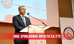 Okul sporlarında Antalya ilk 3'te