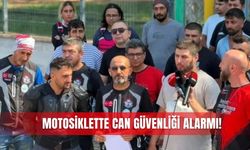 Motosiklette can güvenliği alarmı!