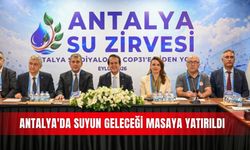 Antalya'da suyun geleceği masaya yatırıldı