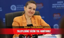 Başkan Vekili Özdemir: Talepleriniz bizim yol haritamız