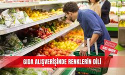 Gıda alışverişinde renklerin dili