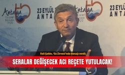 Vali Şahin, ‘Su Zirvesi’nde mesajı verdi; Seralar değişecek acı reçete yutulacak!
