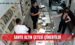 Sahte altın çetesi çökertildi