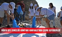 Dünya Kıyı Temizliği Günü’nde Konyaaltı’nda çevre seferberliği