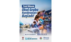 Antalya Bilim Merkezi’nde yeni dönem: Okul randevuları açıldı