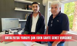 Antalya'da yargıyı şok eden sahte senet vurgunu!