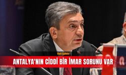 Vali Şahin: Antalya'nın ciddi bir imar sorunu var