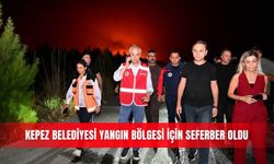 Kepez Belediyesi yangın bölgesi için seferber oldu