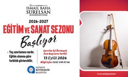 ANTALYA BÜYÜKŞEHİR BELEDİYE BŞK. İSMAİL BAHA SÜRELSAN EĞİTİM VE SANAT SEZONU ÖN KAYIT İLANI