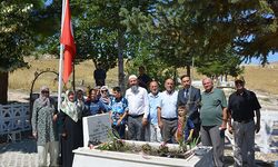 Şehit Ahmet Belen mezarı başında anıldı