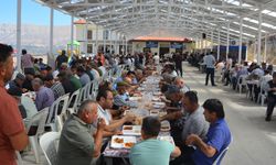 Şehit Belen için mevlit ve hayır yemeği