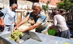 Üzüm üreticilerine makine desteği
